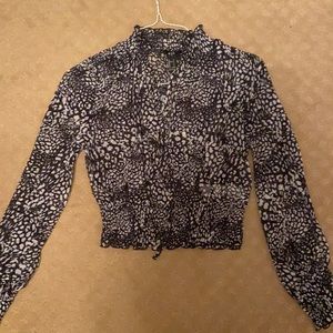 Forever 21 Patterned Blouse